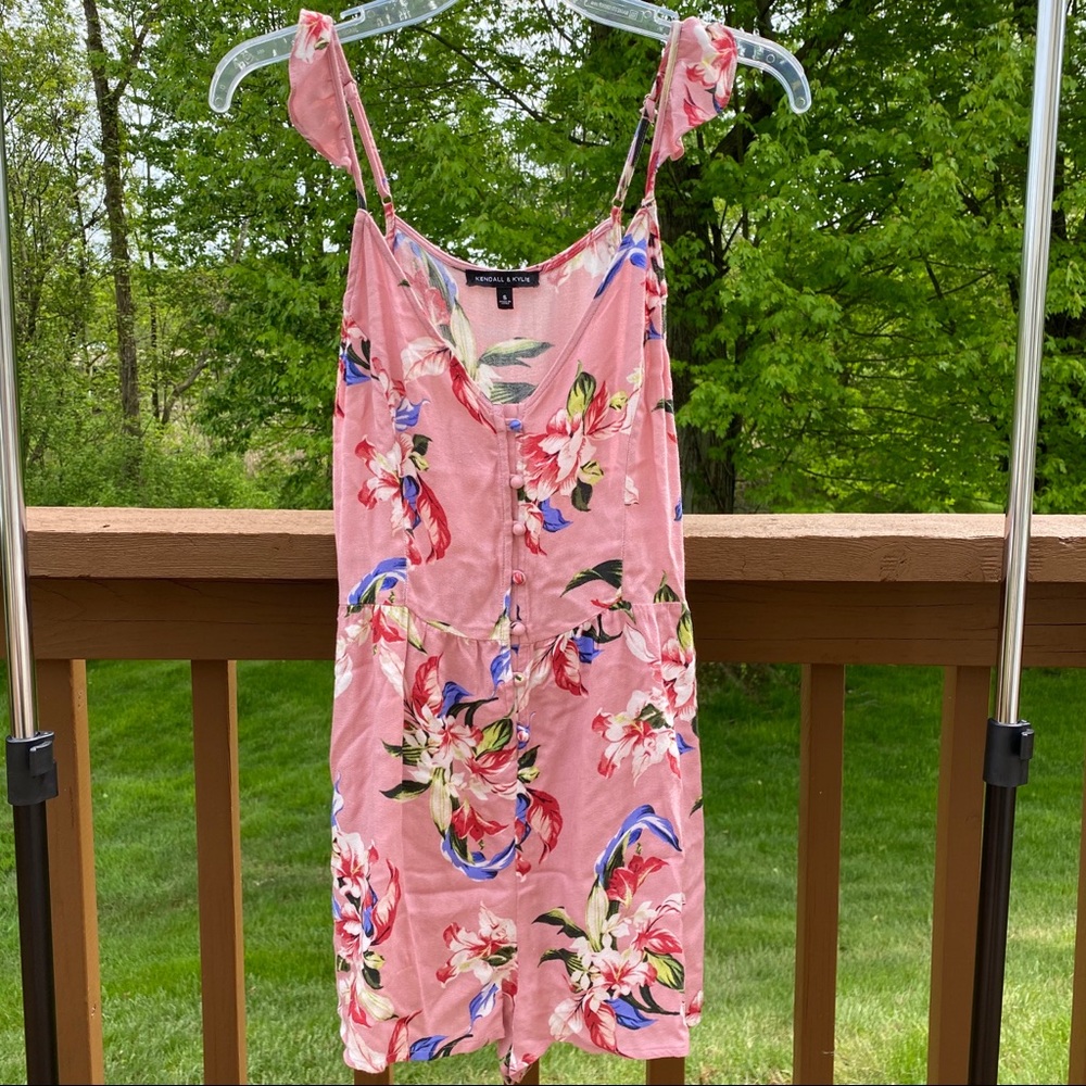 Kendall and Kylie Floral Romper Size Small